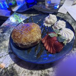 Crème Brulle' donut Crème Brulle' donut