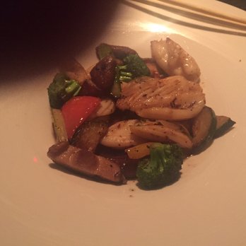Nobu Washington D.C - Garlic squid and veggies. - Japanese Near Me - Washington Dc, District of Columbia