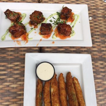 Vintage Brewing - Pork belly bites and fried pickles - yum yum! - Breweries Near Me - Madison, Wisconsin Vintage Brewing - Pork belly bites and fried pickles - yum yum! - Breweries Near Me - Madison, Wisconsin