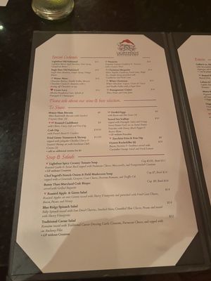 Menu photo 2 Lightfoot Restaurant Leesburg, VA