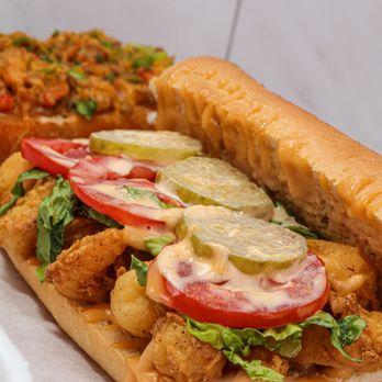 Just Crackn - a chicken sandwich with a side of fries - Seafood Near Me - Las Vegas, Nevada Just Crackn - a chicken sandwich with a side of fries - Seafood Near Me - Las Vegas, Nevada