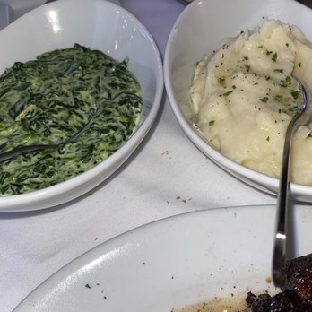 Ruth's Chris Steak House - "I be eating my Spinach!" ;-) and garlic mashed potatoes - Steakhouses Near Me - Garden City, New York Ruth's Chris Steak House - "I be eating my Spinach!" ;-) and garlic mashed potatoes - Steakhouses Near Me - Garden City, New York