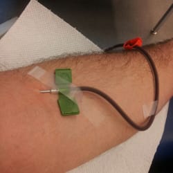Baxter - Plasmazentrum - Blood sucking.