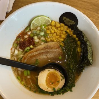 Silverlake Ramen - The Shoyu on Fire Ramen - Ramen Near Me - Kirkland, Washington