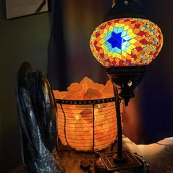 Juniper Creek - Orthoceras with lamps