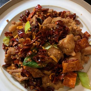 Cinnabar - Mala Diced Free range chicken - Sushi Bars Near Me - Massapequa, New York