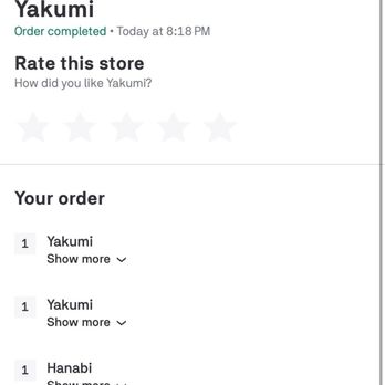 Yakumi - What I ordered - Sushi Bars Near Me - Burbank, California Yakumi - What I ordered - Sushi Bars Near Me - Burbank, California
