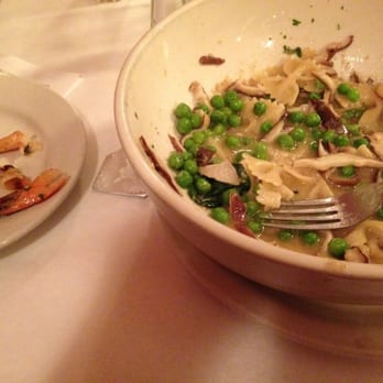 Gino's Restaurant - So many peas and just three shrimp. - Pizza Near Me - Brooklyn, New York