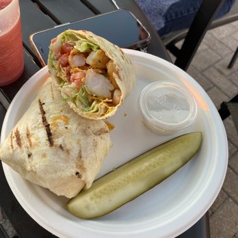 Sandbar Bills Bar and Grille - Shrimp wrap - Bars Near Me - St Pete Beach, Florida Sandbar Bills Bar and Grille - Shrimp wrap - Bars Near Me - St Pete Beach, Florida