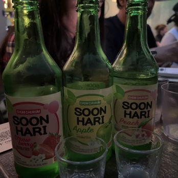 Anytime Kitchen - Grapefruit, Apple, and Peach Soju - Korean Near Me - New York, New York Anytime Kitchen - Grapefruit, Apple, and Peach Soju - Korean Near Me - New York, New York