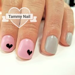 Tammy Nails & Spa - Color gel with Matt top coat
