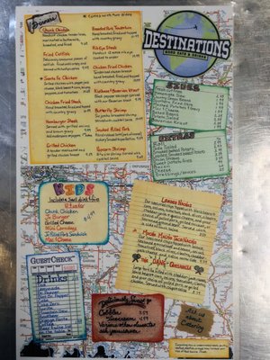 Menu photo 7 Destinations, Chandler Oklahoma Chandler, OK Menu photo 7 Destinations, Chandler Oklahoma Chandler, OK
