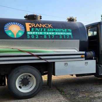 K Franck Enterprises - Our smaller Pump Truck to get into tight spaces - Septic Services Near Me - La Grange, Kentucky K Franck Enterprises - Our smaller Pump Truck to get into tight spaces - Septic Services Near Me - La Grange, Kentucky