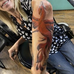 This Is the Place Tattoo - Phoenix by Clint De lacy