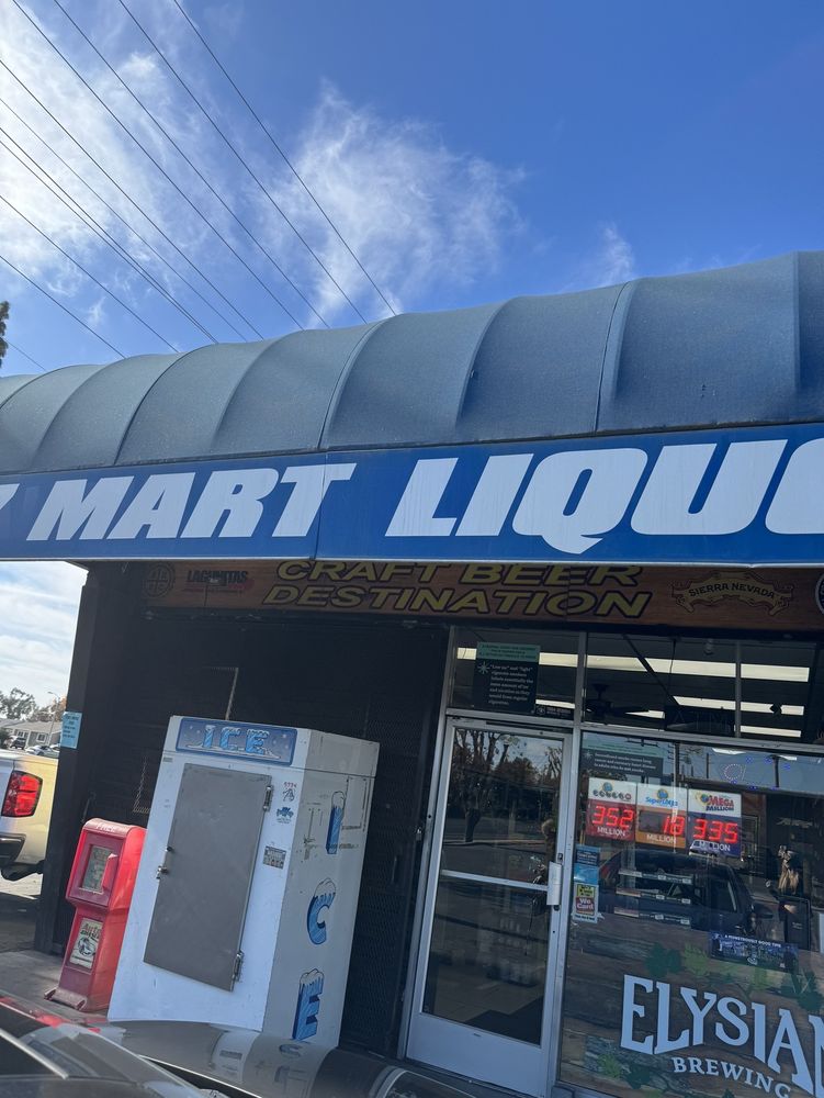 EZ MART LIQUOR Updated September 2024 1302 W Walnut Ave, Visalia