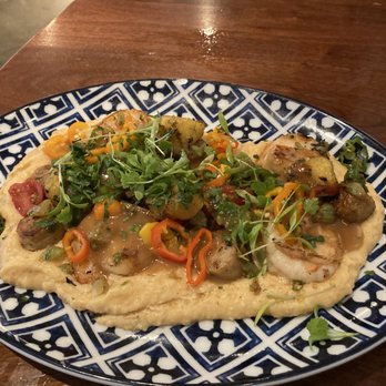 Unconventional Diner - Caribbean Shrimp and Grits - Breakfast & Brunch Near Me - Washington, DC, District of Columbia