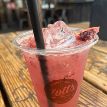 Alpine Inn - Blood orange mule - Burgers Near Me - Portola Valley, California
