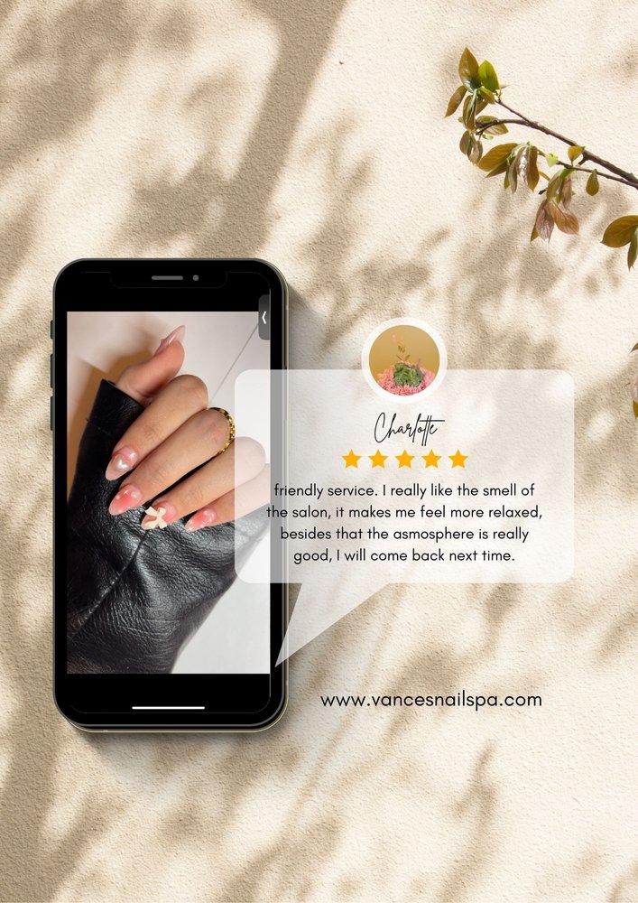 Vance's Nail Spa Logo
