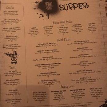 Yvonne's - Menu - New American Near Me - Boston, Massachusetts