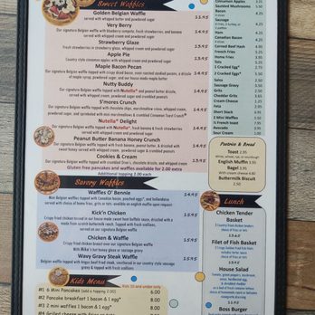 Atlantic Waffle Company - Menu - Waffles Near Me - Virginia Beach, Virginia
