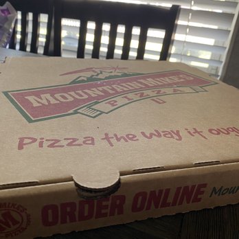 Mountain Mike's Pizza - Large pizza box - Pizza Near Me - Highland, California Mountain Mike's Pizza - Large pizza box - Pizza Near Me - Highland, California