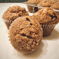 3 Clouds Bakery - Blackberry coffee cake muffins.