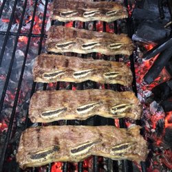 Fairview BBQ - Grilling beef short ribs