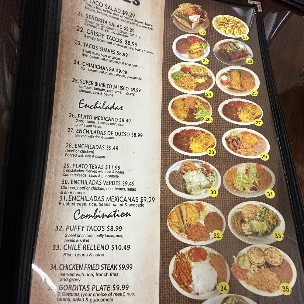 El Rincon - Menu 5/2023 - Mexican Near Me - Castroville, Texas