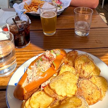 Sam's Anchor Cafe - Smoked Lobster Roll - Seafood Near Me - Tiburon, California Sam's Anchor Cafe - Smoked Lobster Roll - Seafood Near Me - Tiburon, California
