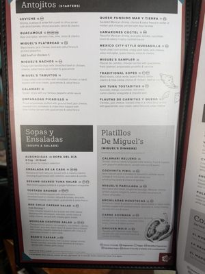 Menu photo 3 Miguel's Cocina San Diego, CA Menu photo 3 Miguel's Cocina San Diego, CA