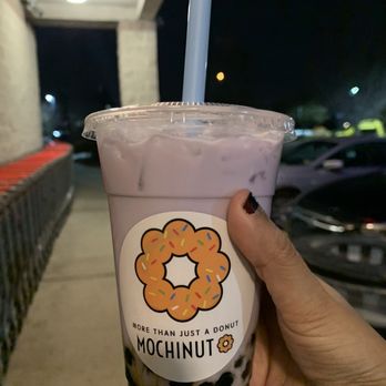 Mochinut - Ube bubble tea - Donuts Near Me - Paramus, New Jersey