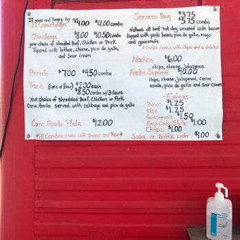 El Chimichangon - Menu - Food Trucks Near Me - Tucson, Arizona El Chimichangon - Menu - Food Trucks Near Me - Tucson, Arizona