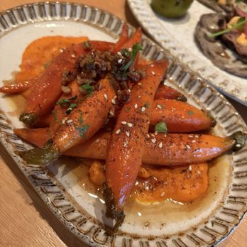 VERDAD True Modern Mexican - Chipotle-Roasted Baby Carrots - Mexican Near Me - Austin, Texas VERDAD True Modern Mexican - Chipotle-Roasted Baby Carrots - Mexican Near Me - Austin, Texas