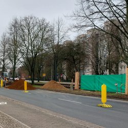 Stadt Laatzen - Preparations for the bomb clearance on March 5, 2023 in Laatzen