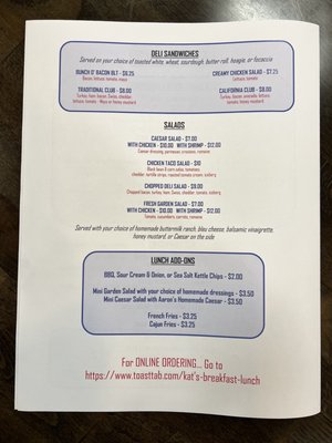 Menu photo 3 Kat’s Breakfast & Lunch Richmond, VA Menu photo 3 Kat’s Breakfast & Lunch Richmond, VA