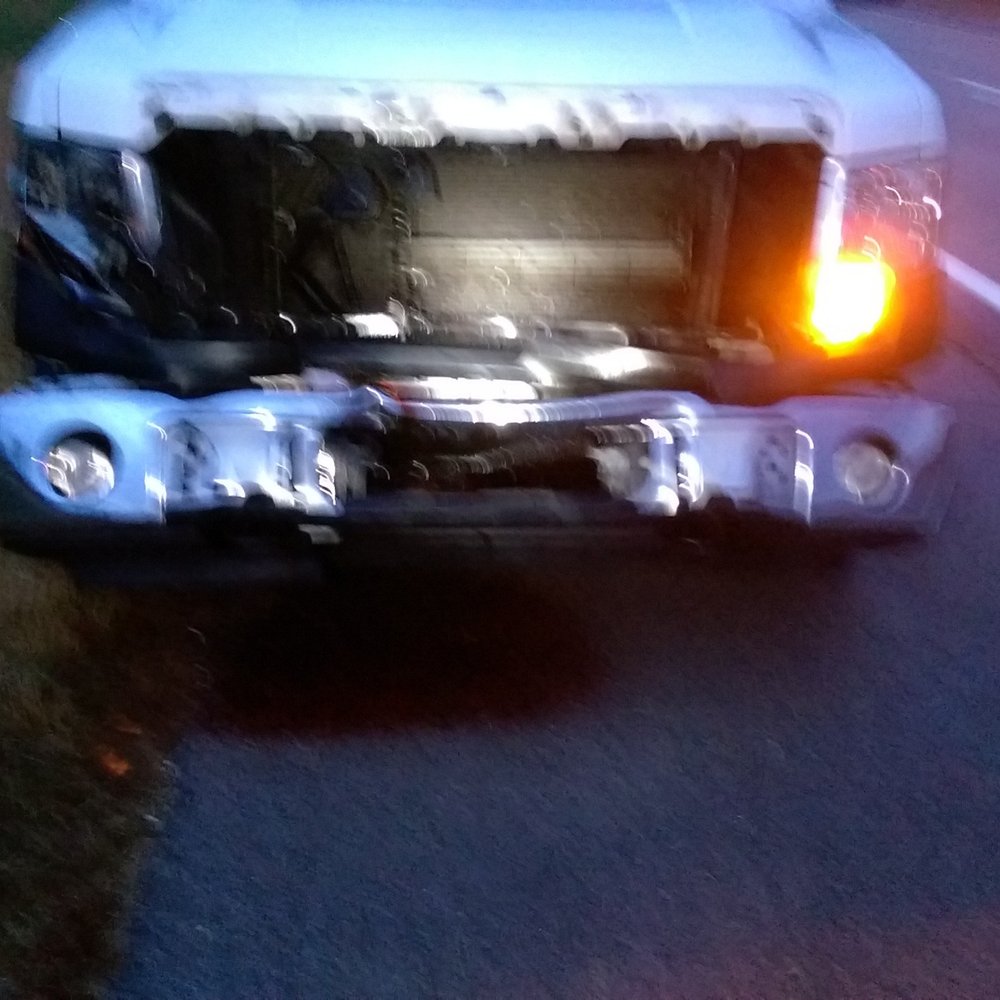 Perfection Auto Body - Truck vs deer.  Not sure who won. - Body Shops Near Me - Wagoner, Oklahoma