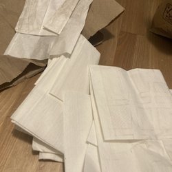 Strathmore Bagels - Dirty napkins