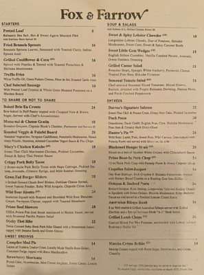Menu photo 4 Fox and Farrow Hermosa Beach, CA Menu photo 4 Fox and Farrow Hermosa Beach, CA