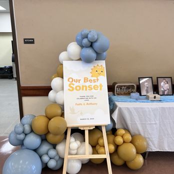 Medina Party Events - Our adorable welcome sign - Party & Event Planning Near Me