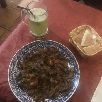 El Vizir - Eggplant and homemade lemonade with herbs - Moroccan Near Me - Granada, GR