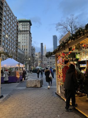 Union Square Holiday Market by Urbanspace by null
