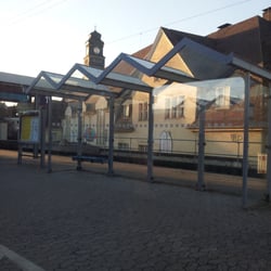 Wuppertal-Vohwinkel Bahnhof - Wartehäuschen auf Gleis 1
