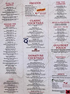 Menu photo 5 Stormrunners Tavern Gulfport, FL Menu photo 5 Stormrunners Tavern Gulfport, FL