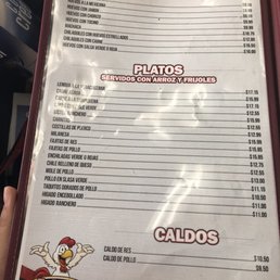 Menu Menu