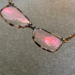 Milwaukie Family Eye Care - This was the final product. This is as "clear" as their lenses come, FYI.