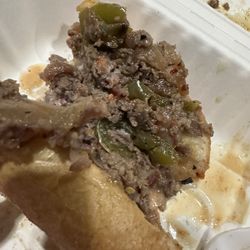 Delaware Park - Cheese steak with onions and peppers and provolone