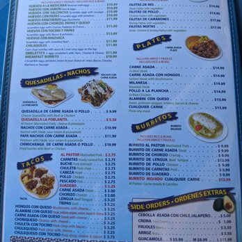 Angeles de Puebla - Menu - Mexican Near Me - Santa Maria, California Angeles de Puebla - Menu - Mexican Near Me - Santa Maria, California