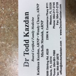 Todd Kazdan, MD - Business card