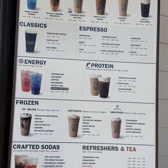 Canal Coffee - Drink menu (August 2026) - Coffee & Tea Near Me - Greenville, South Carolina