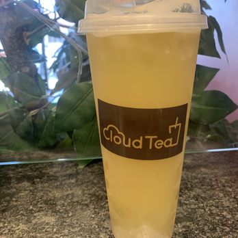 Cloud Tea - Pineapple green tea with lychee jelly - Coffee & Tea Near Me - Las Vegas, Nevada